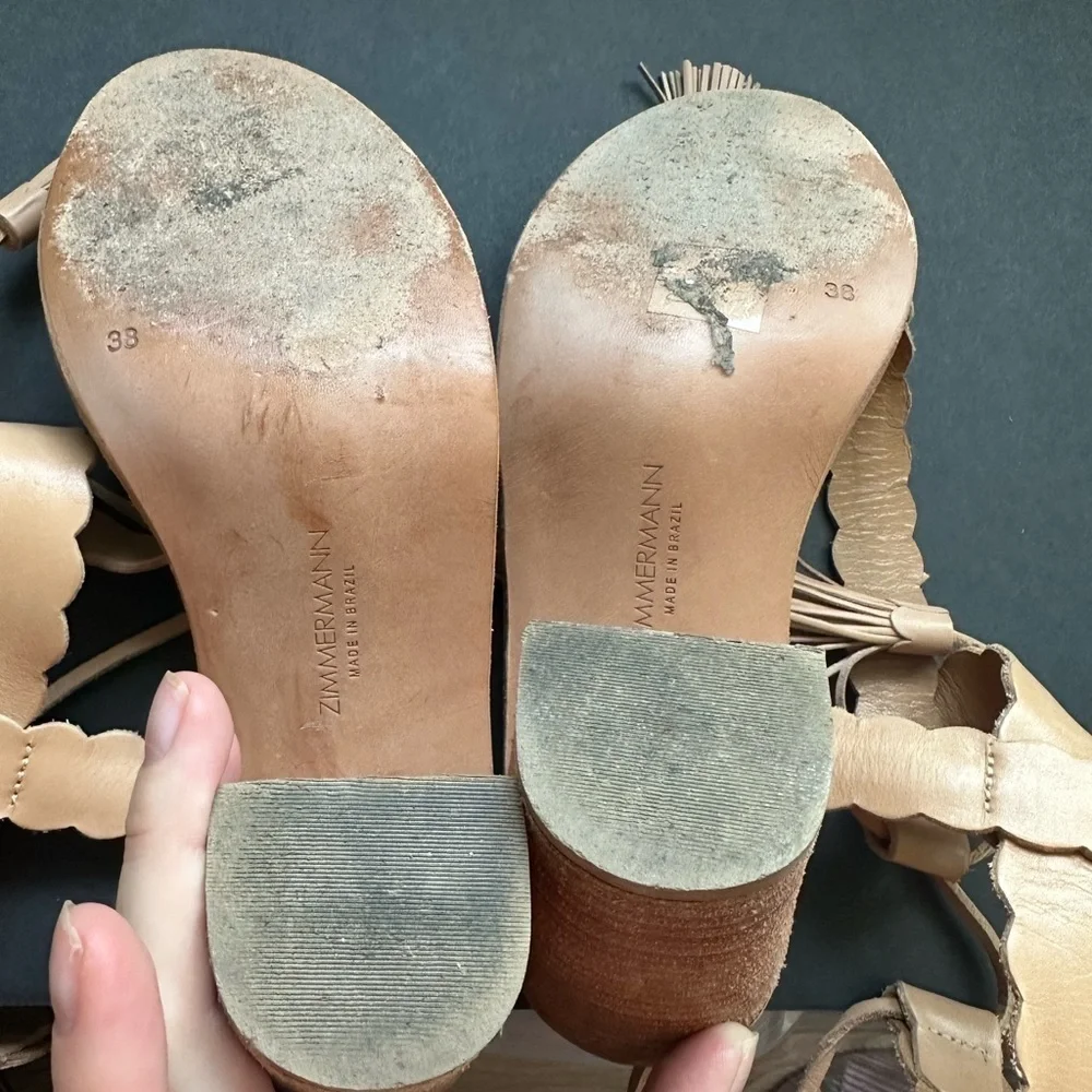 Zimmermann Summer Heels in Brown